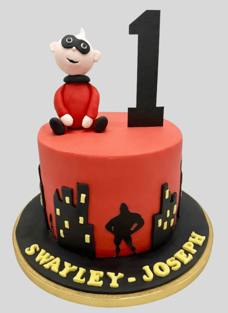 Slightly The Incredibles Cake