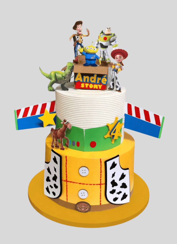 Admirable Toy Story Cake Design