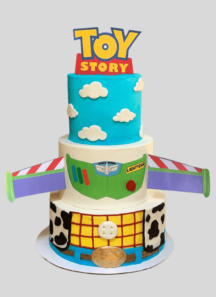 Appealing Toy Story Cake