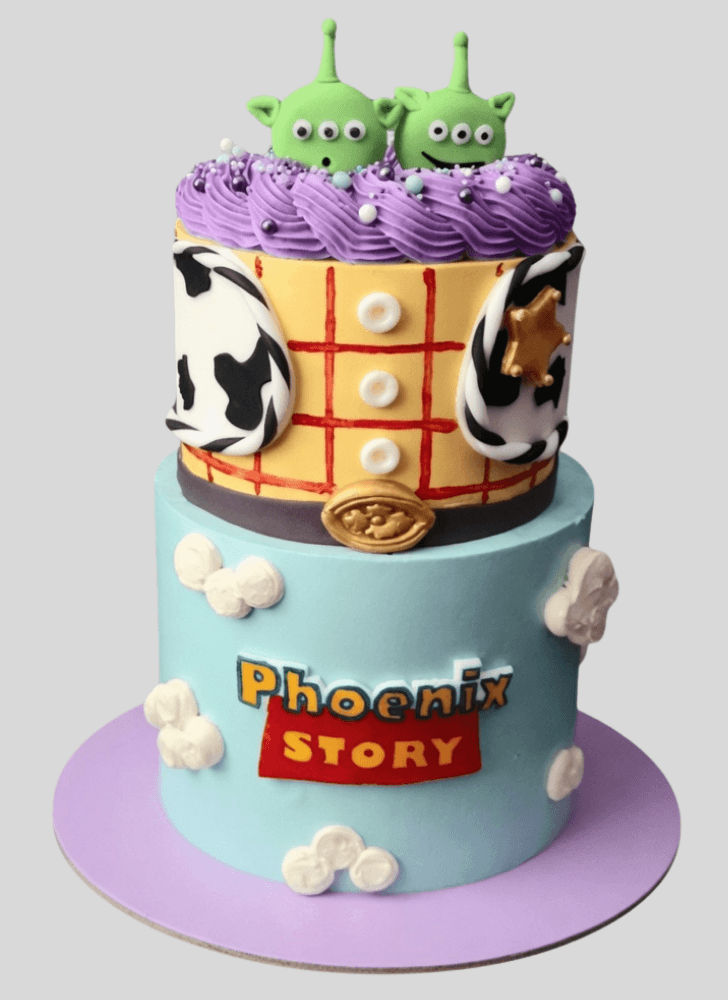 Comely Toy Story Cake
