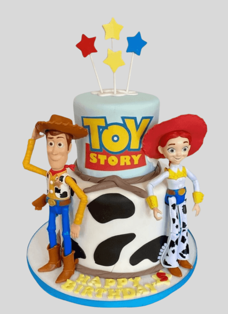 Delicate Toy Story Cake
