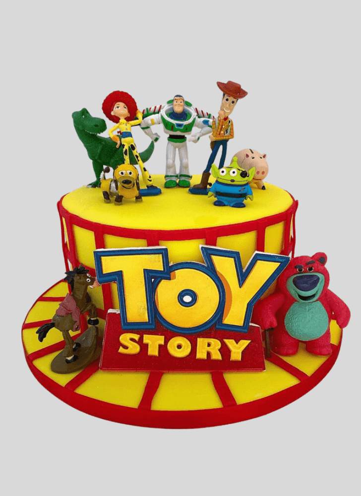 Enthralling Toy Story Cake