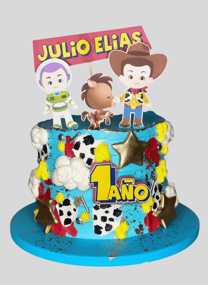 Pleasing Toy Story Cake