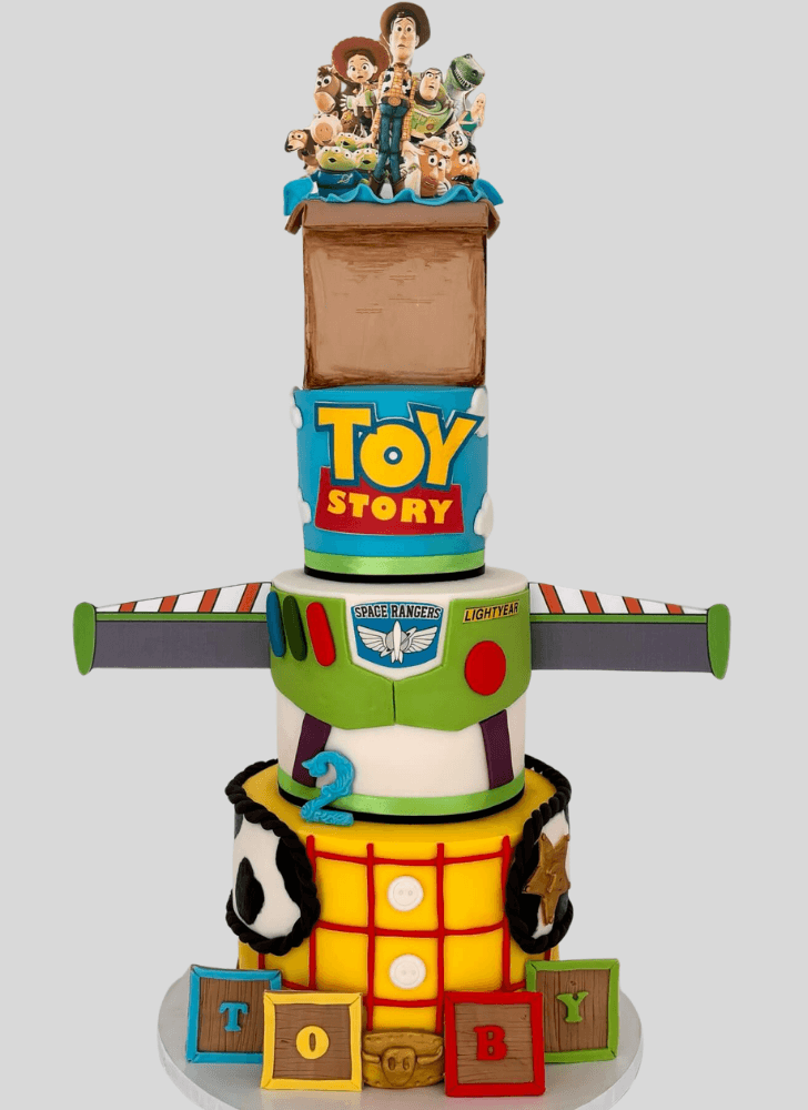 Superb Toy Story Cake