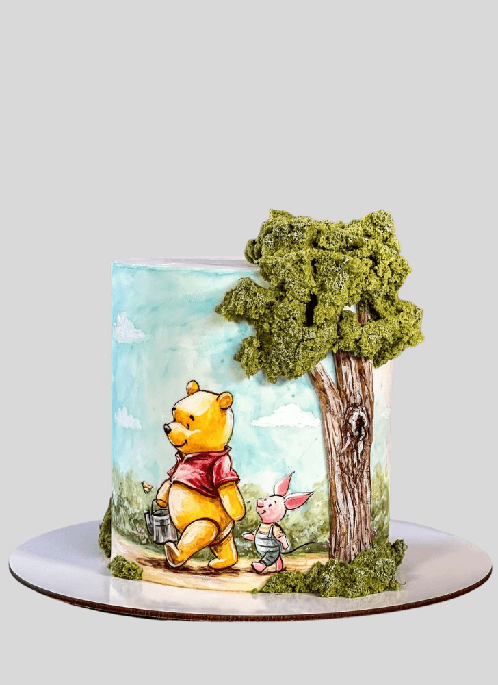 Admirable Winnie the Pooh Cake Design