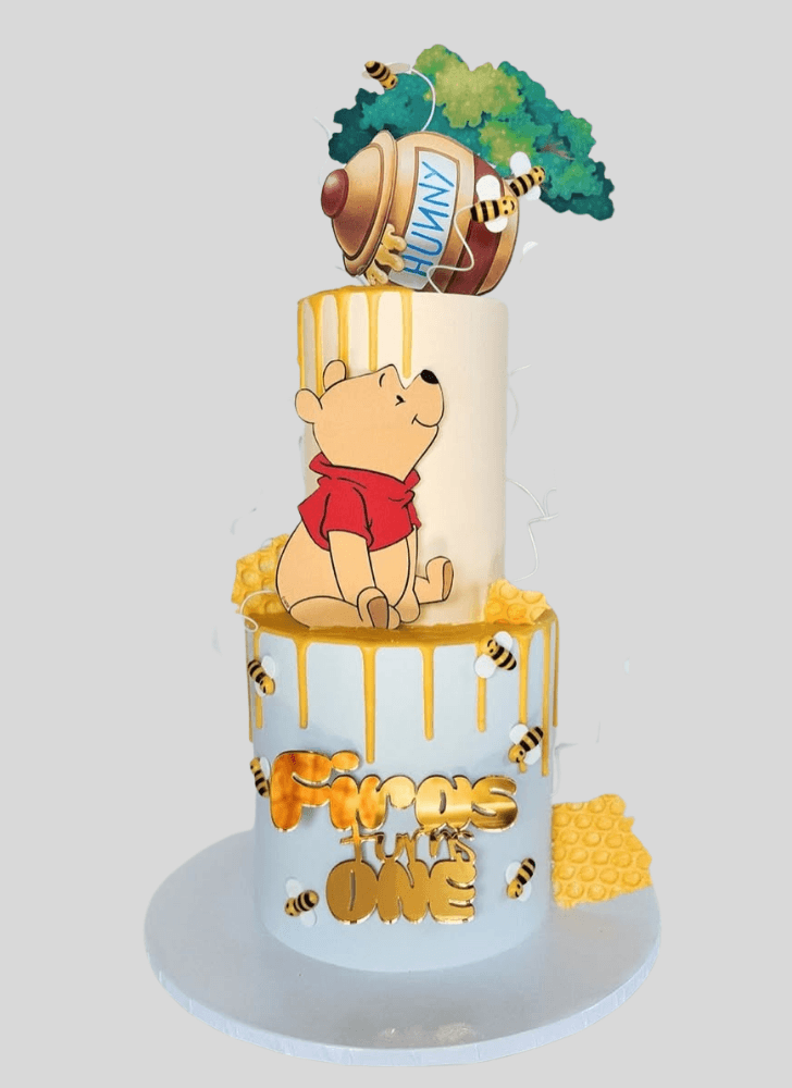 Beauteous Winnie the Pooh Cake