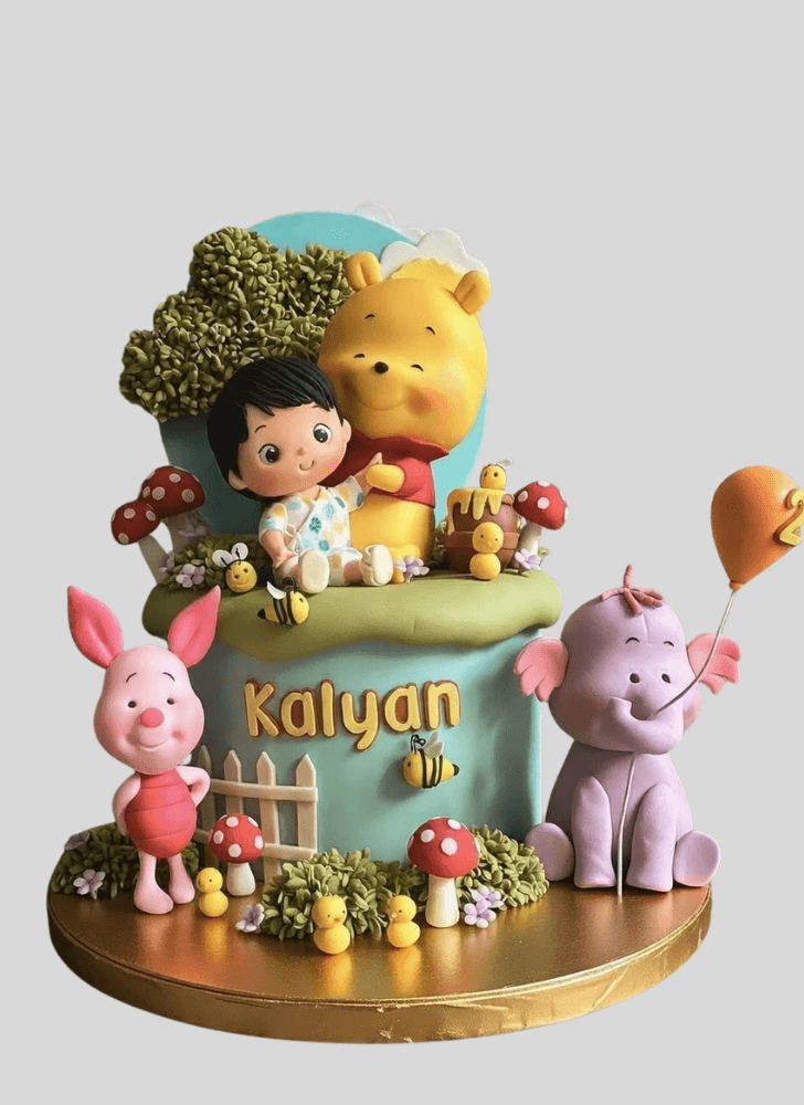 Delightful Winnie the Pooh Cake