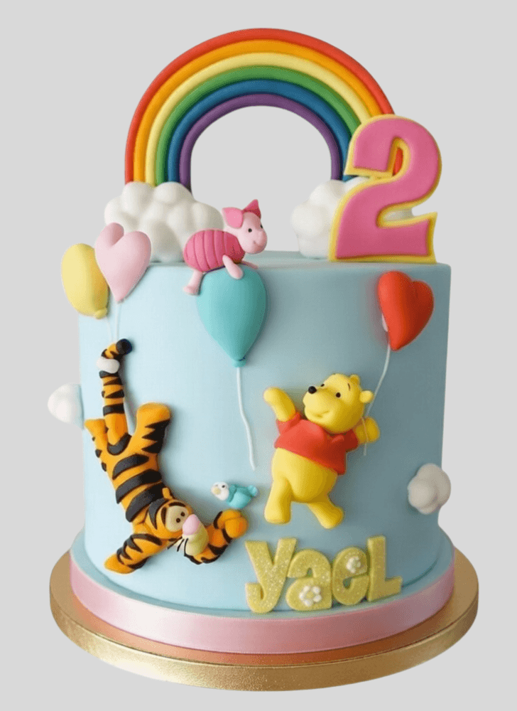 Radiant Winnie the Pooh Cake