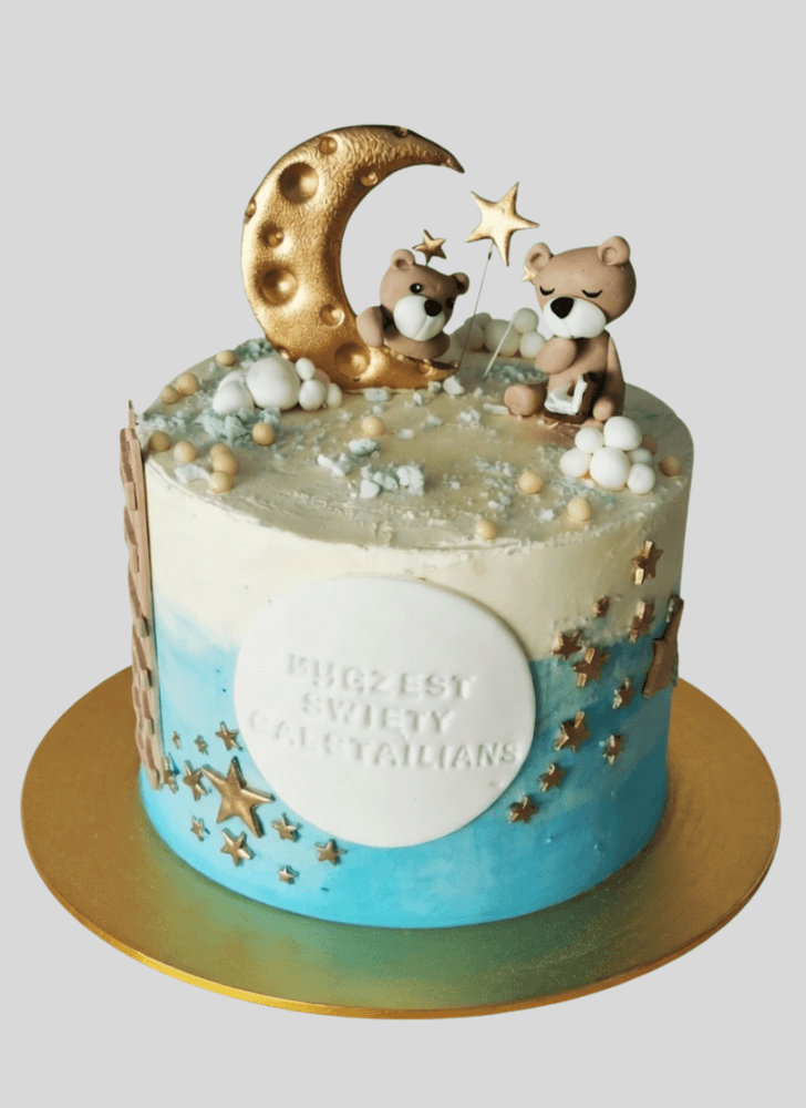 Admirable Bear Cake Design