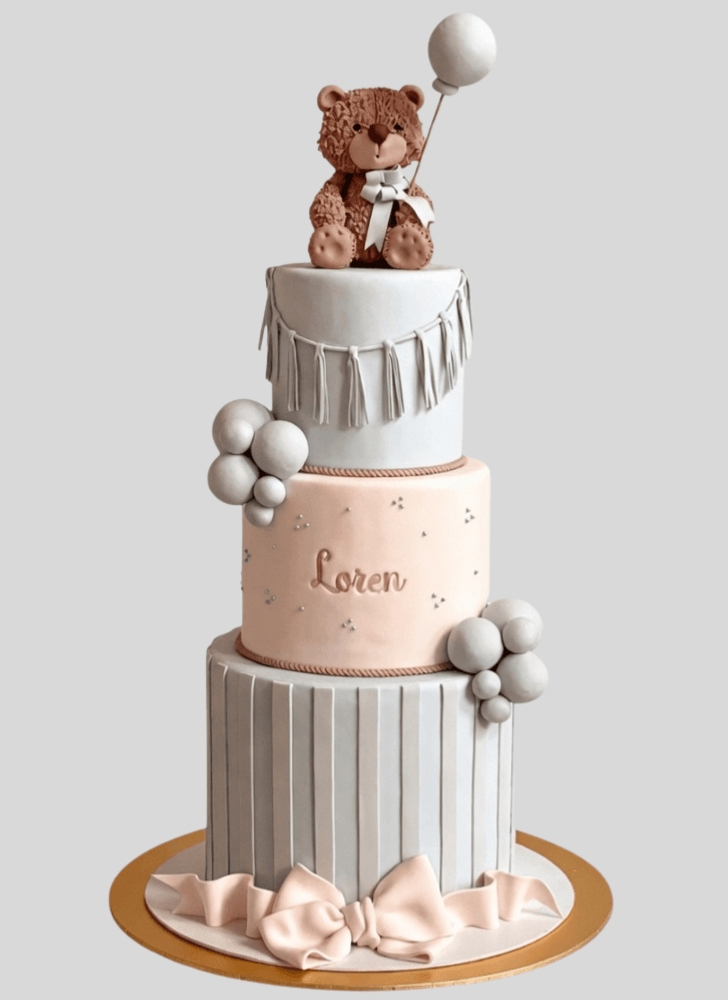 Adorable Bear Cake