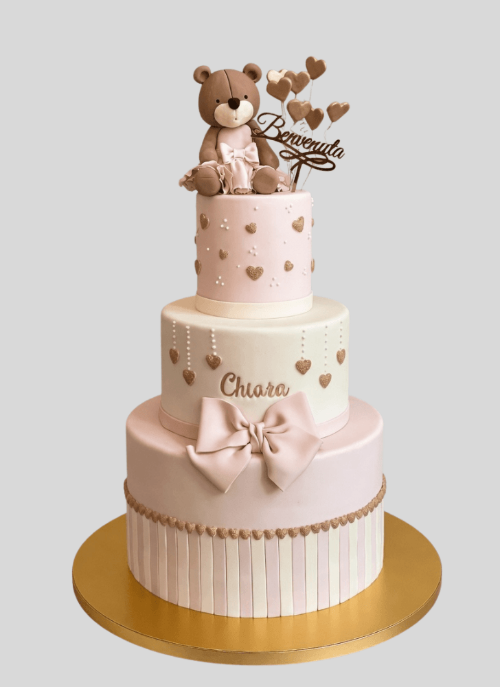 Classy Bear Cake