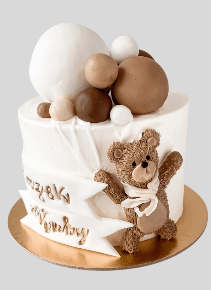 Fetching Bear Cake