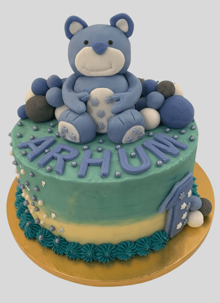 Wonderful Bear Cake Design