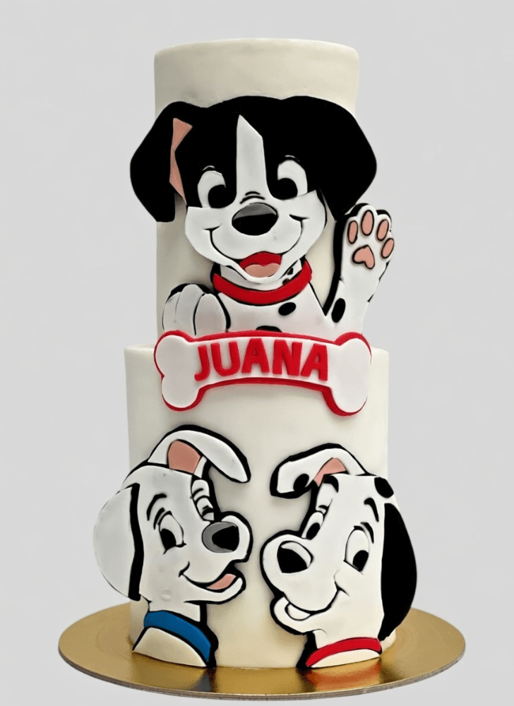 Adorable 101 Dalmatians Cake