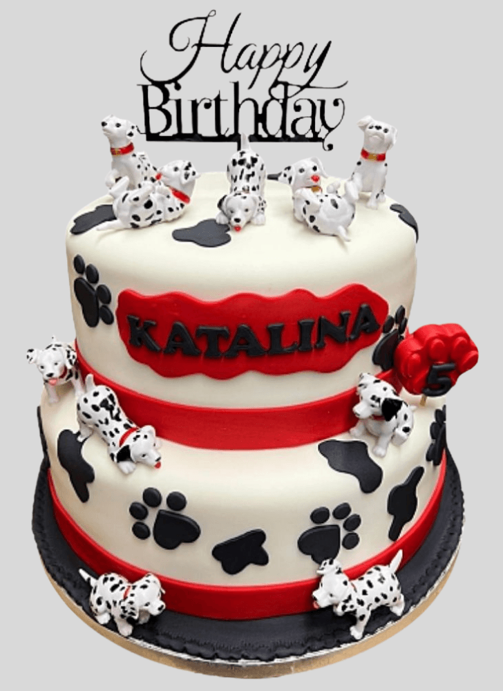 Lovely 101 Dalmatians Cake Design