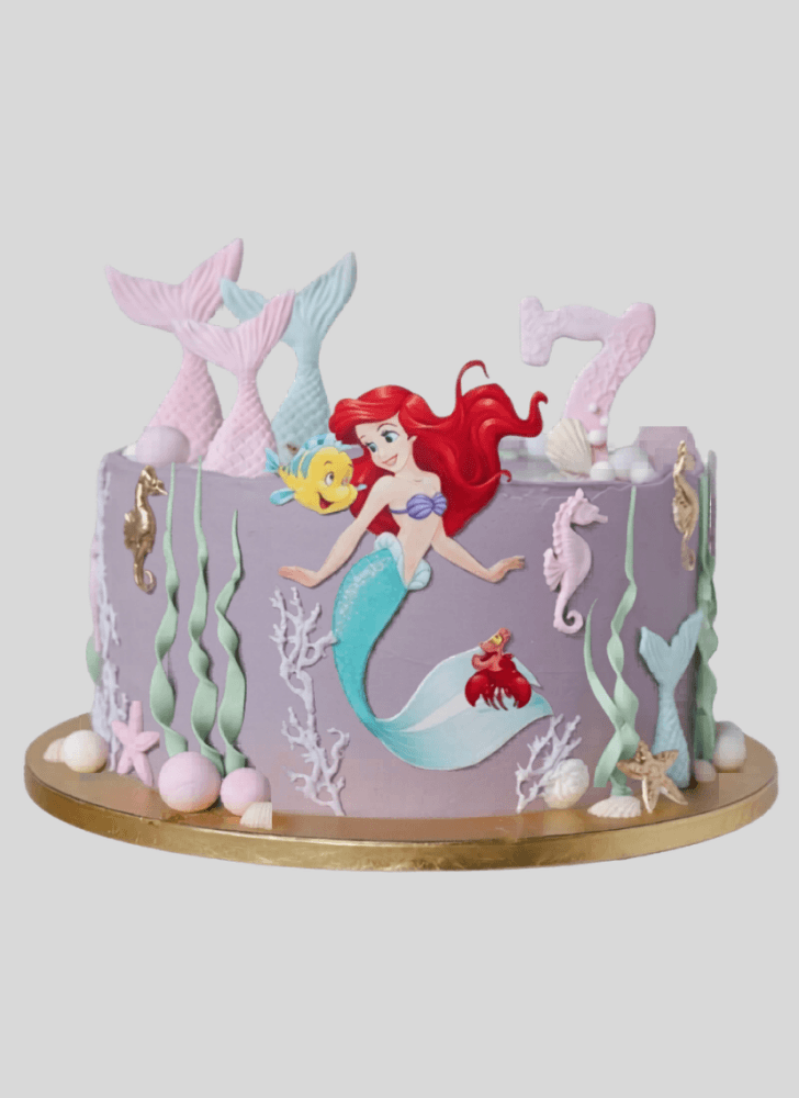 Angelic Disneys Ariel Cake