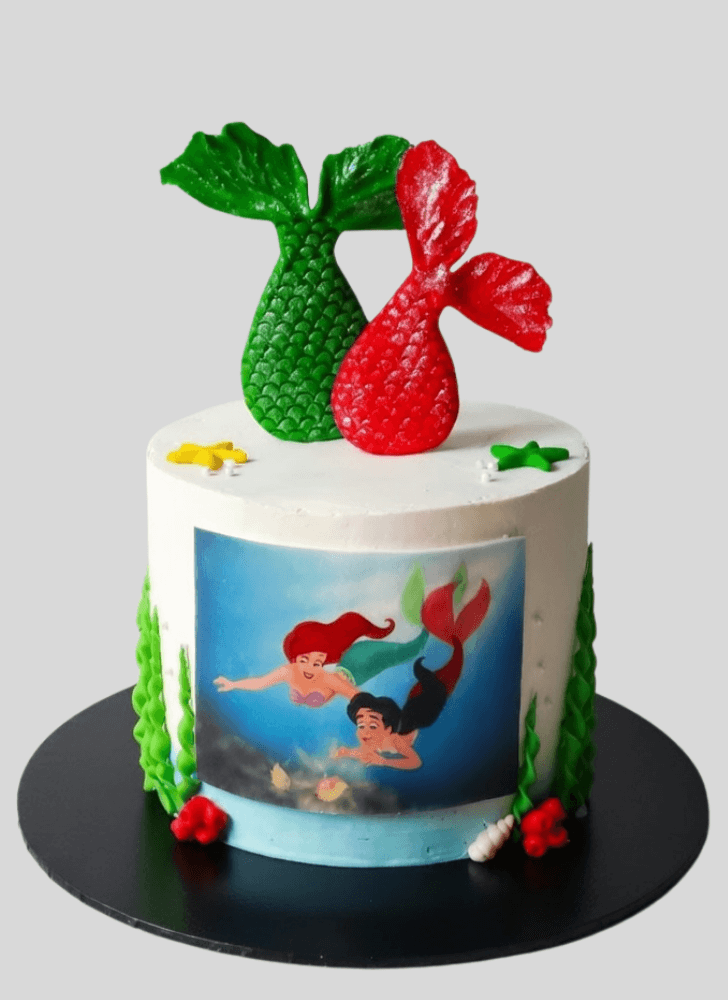 Classy Disneys Ariel Cake