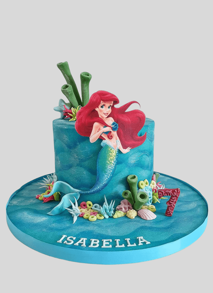 Magnificent Disneys Ariel Cake