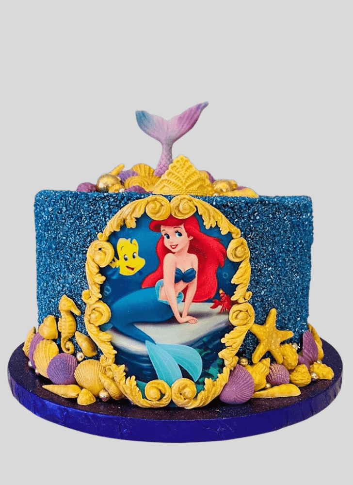 Pleasing Disneys Ariel Cake