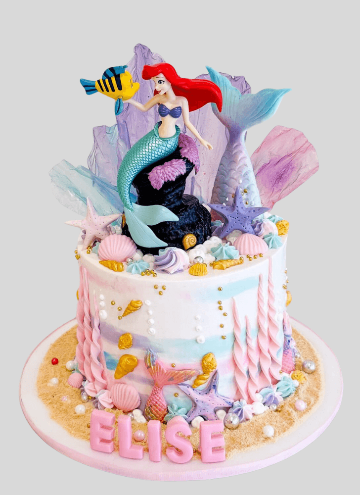 Ravishing Disneys Ariel Cake