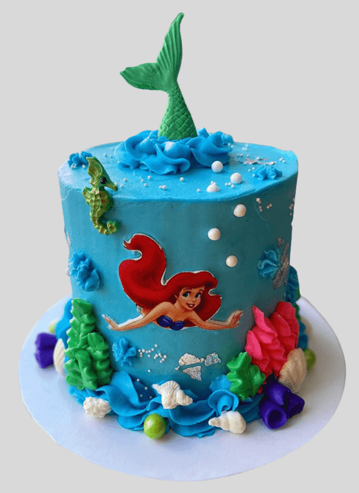 Slightly Disneys Ariel Cake