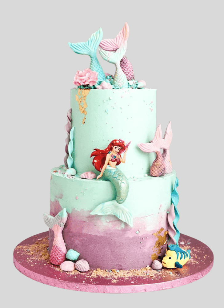 Splendid Disneys Ariel Cake