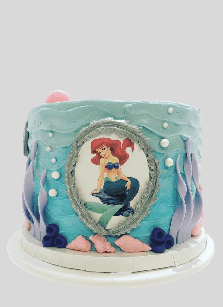 Superb Disneys Ariel Cake