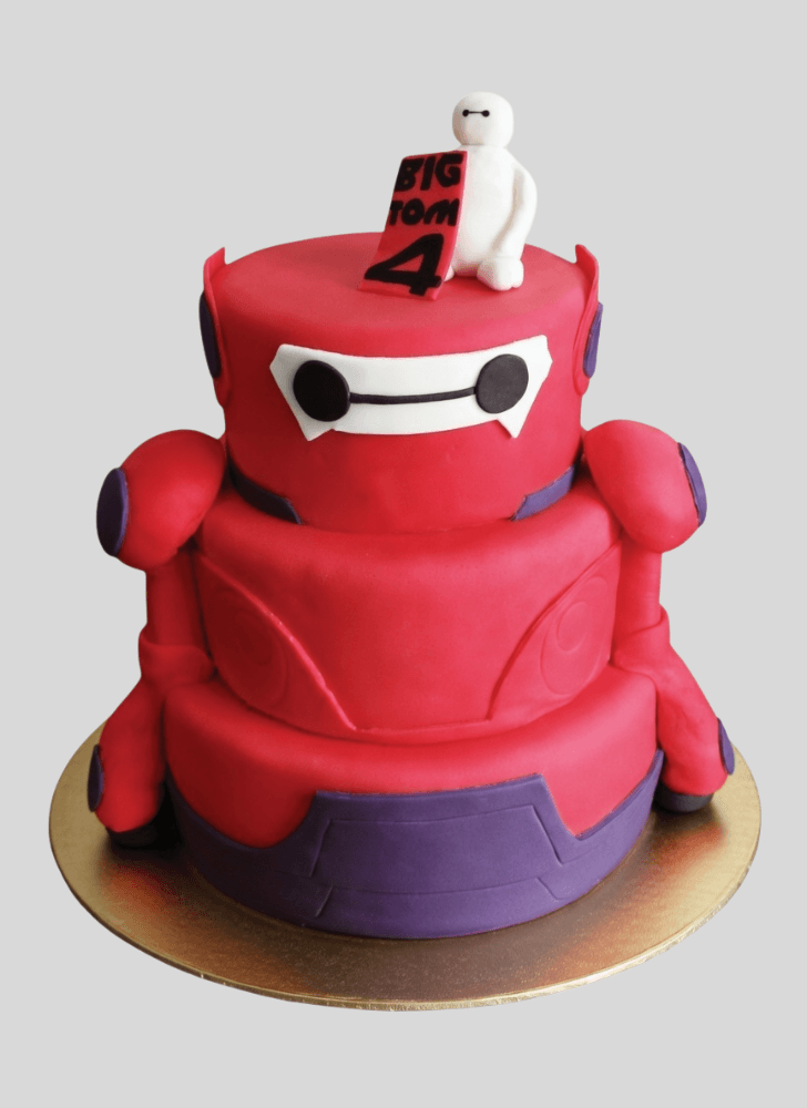 Appealing Big Hero 6 Cake