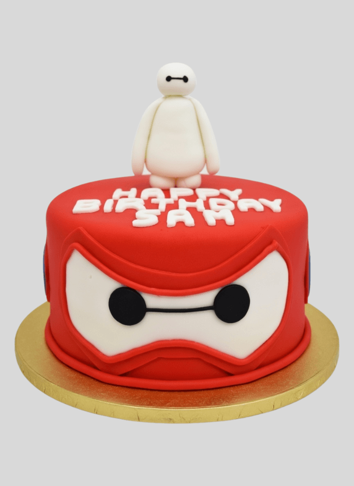 Beauteous Big Hero 6 Cake