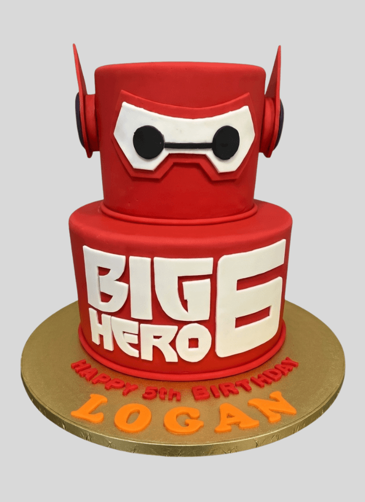 Bewitching Big Hero 6 Cake
