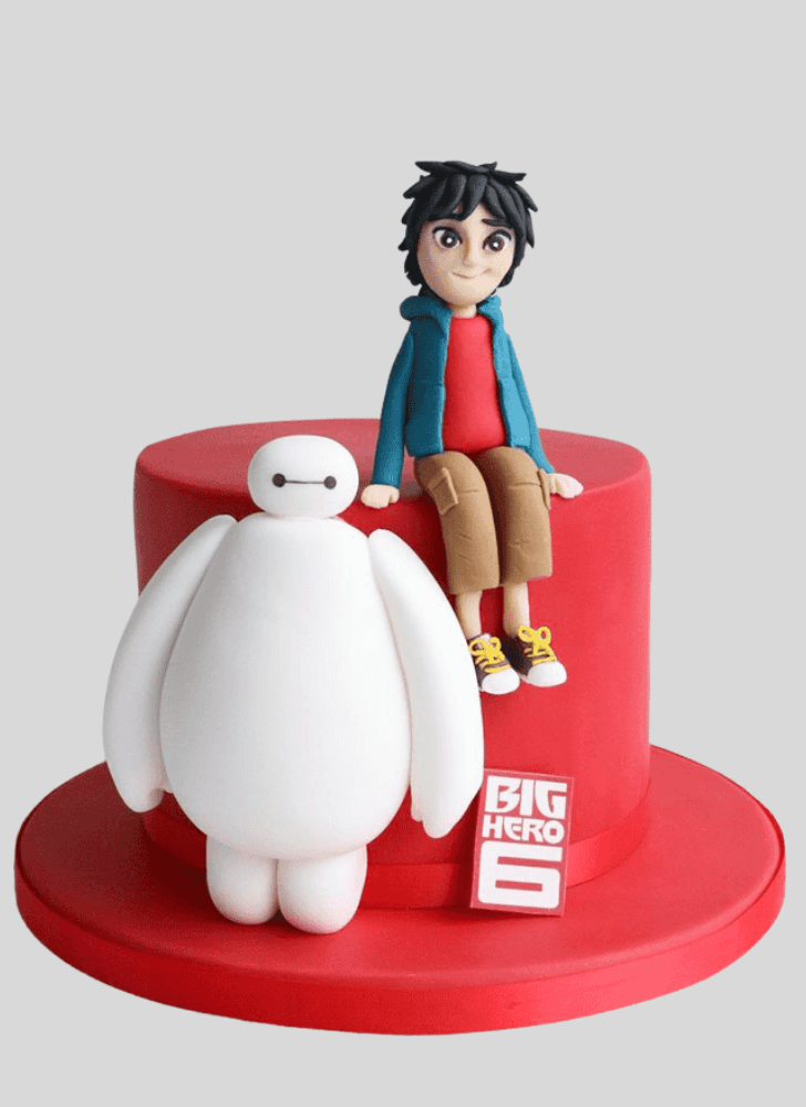 Charming Big Hero 6 Cake