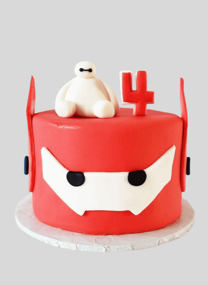 Wonderful Big Hero 6 Cake Design