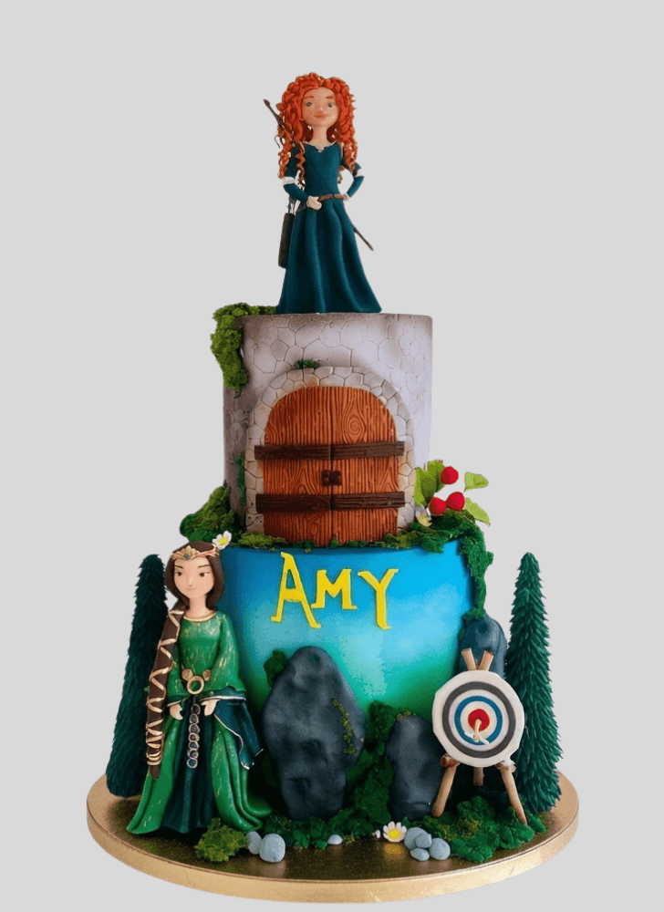 Captivating Brave Movie Cake