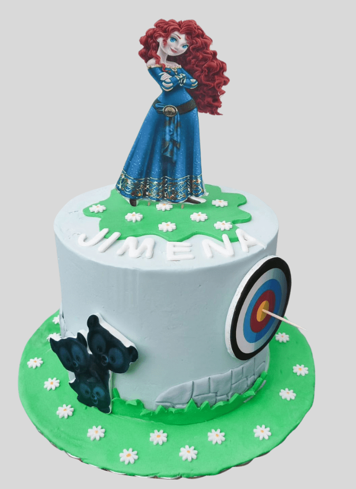 Dazzling Brave Movie Cake