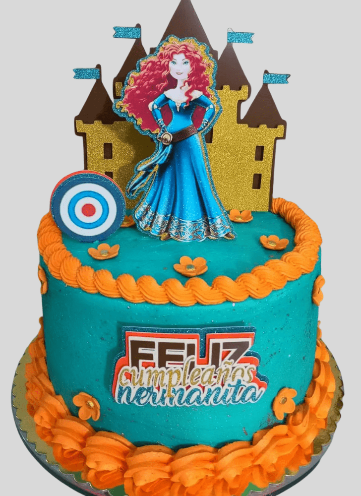 Delicate Brave Movie Cake