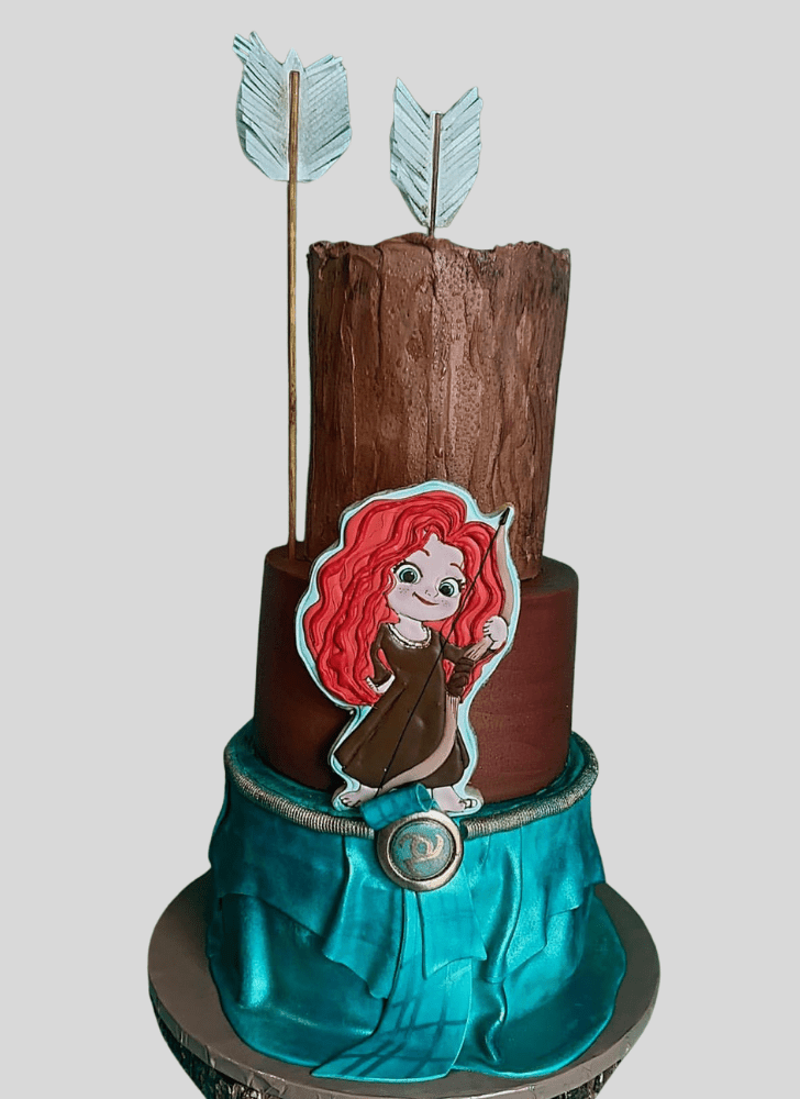 Elegant Brave Movie Cake
