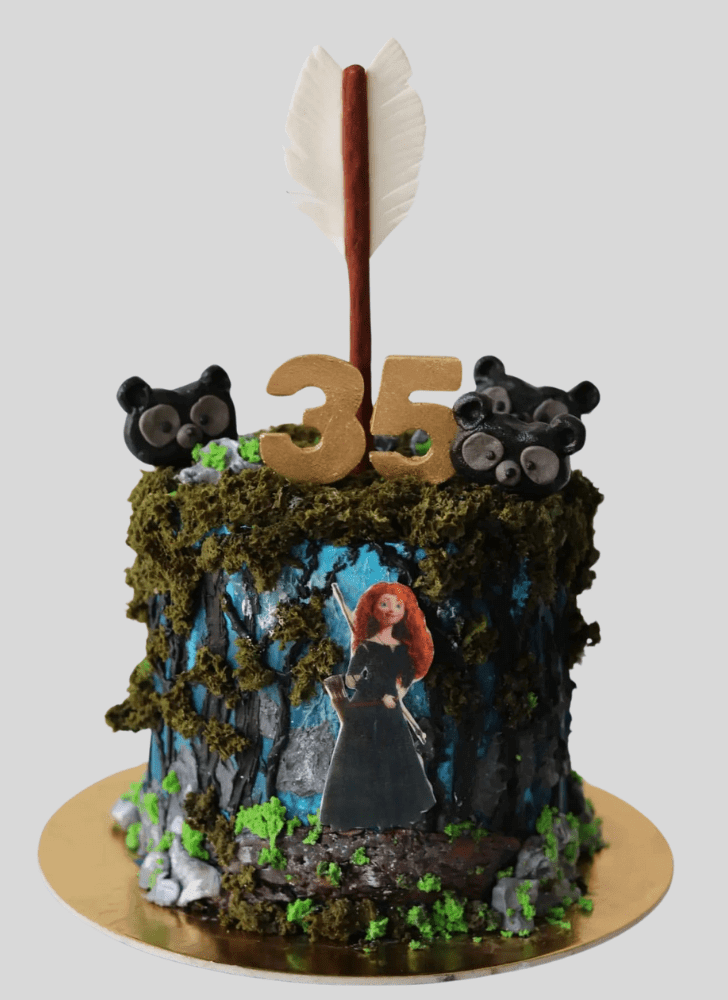 Fetching Brave Movie Cake