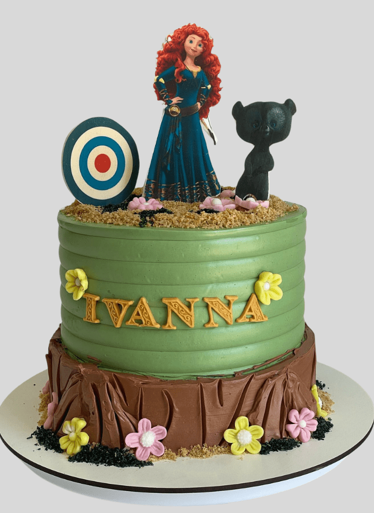 Gorgeous Brave Movie Cake