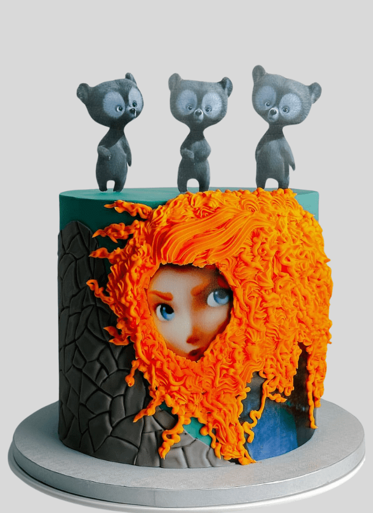 Handsome Brave Movie Cake