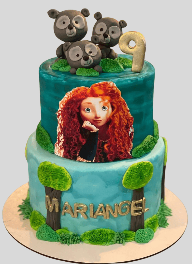 Nice Brave Movie Cake