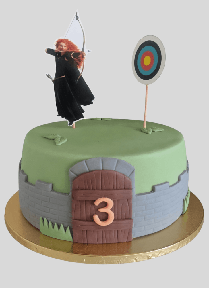 Shapely Brave Movie Cake