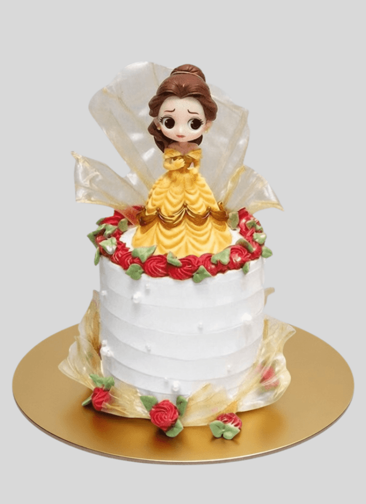 Charming Disneys Belle Cake