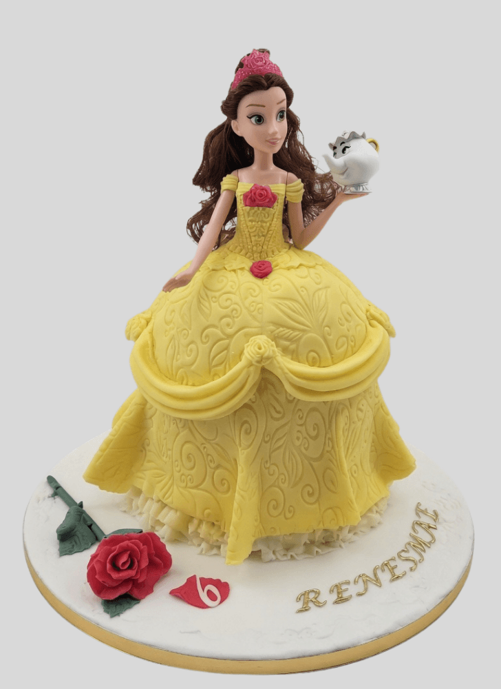 Pretty Disneys Belle Cake
