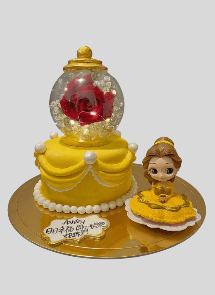 Wonderful Disneys Belle Cake Design