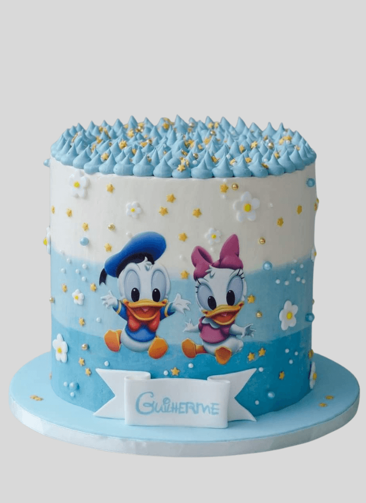 Refined Donald Duck Cake