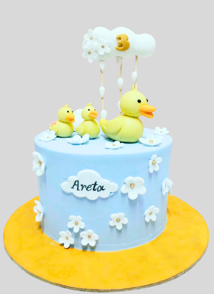Alluring Duck Cake