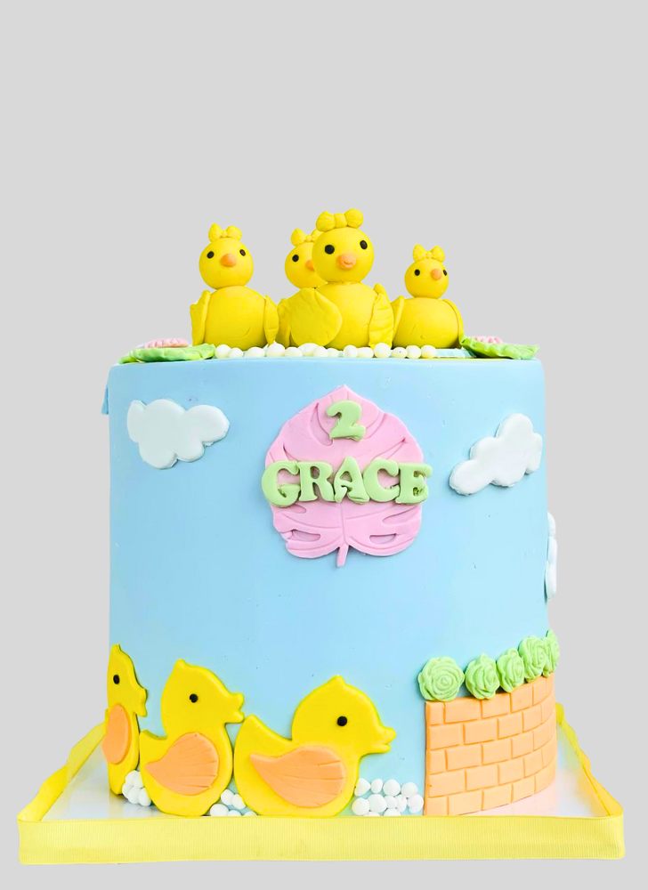 Angelic Duck Cake