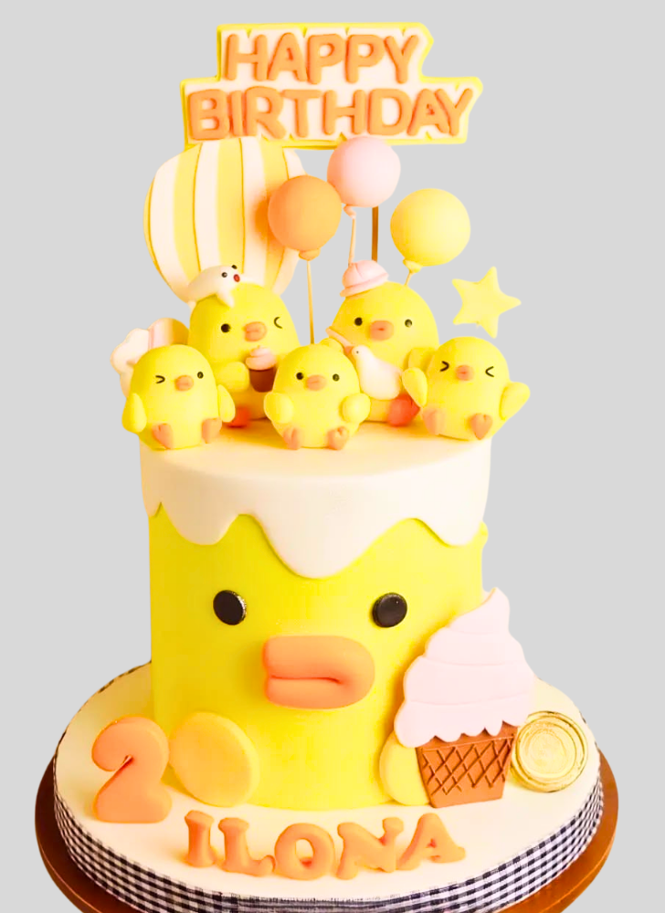 Graceful Duck Cake