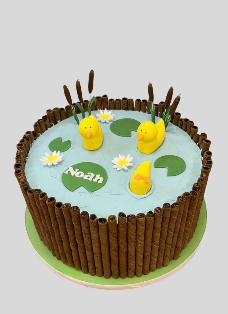 Lovely Duck Cake Design