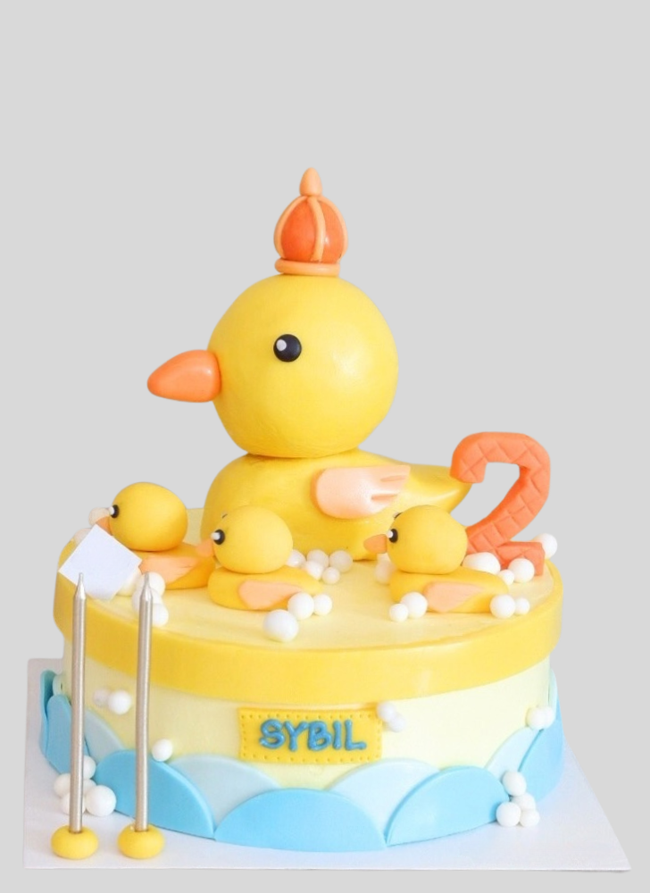 Wonderful Duck Cake Design